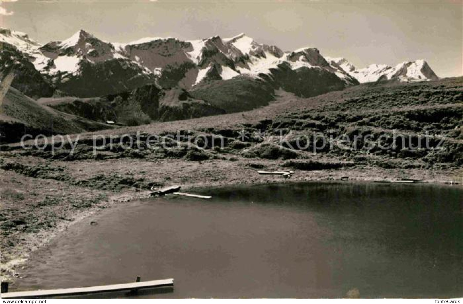 12719797 Adelboden Hahnenmoos Pass Adelboden Lenk Bergsee Berner Alpen Adelboden - Other & Unclassified