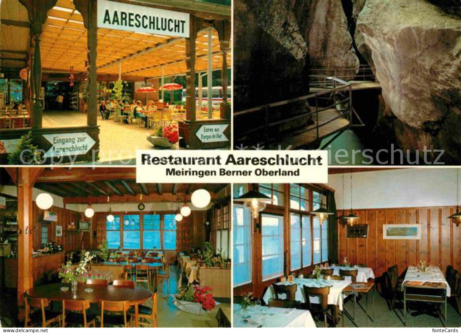 12719327 Meiringen BE Restaurant Aareschlucht Meiringen BE - Other & Unclassified