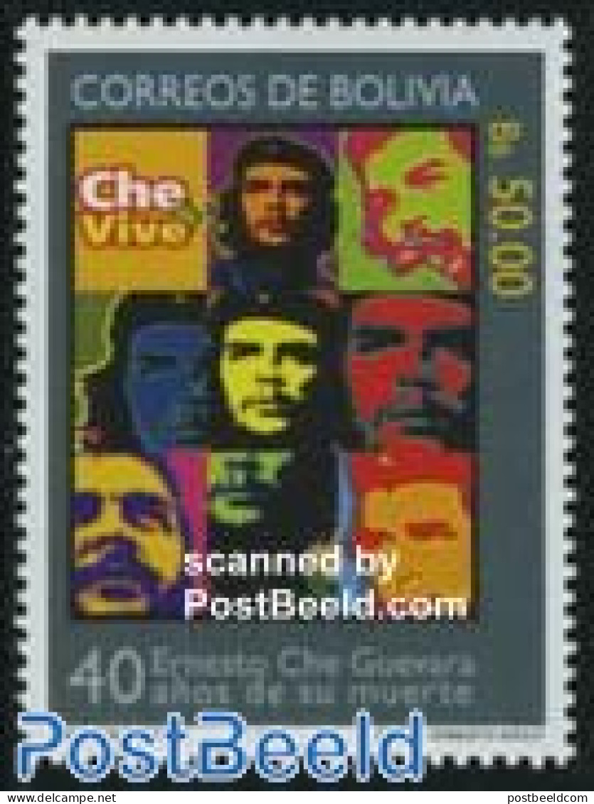 Bolivia 2007 Che Guevara 1v, Mint NH, History - Politicians - Art - Modern Art (1850-present) - Bolivie