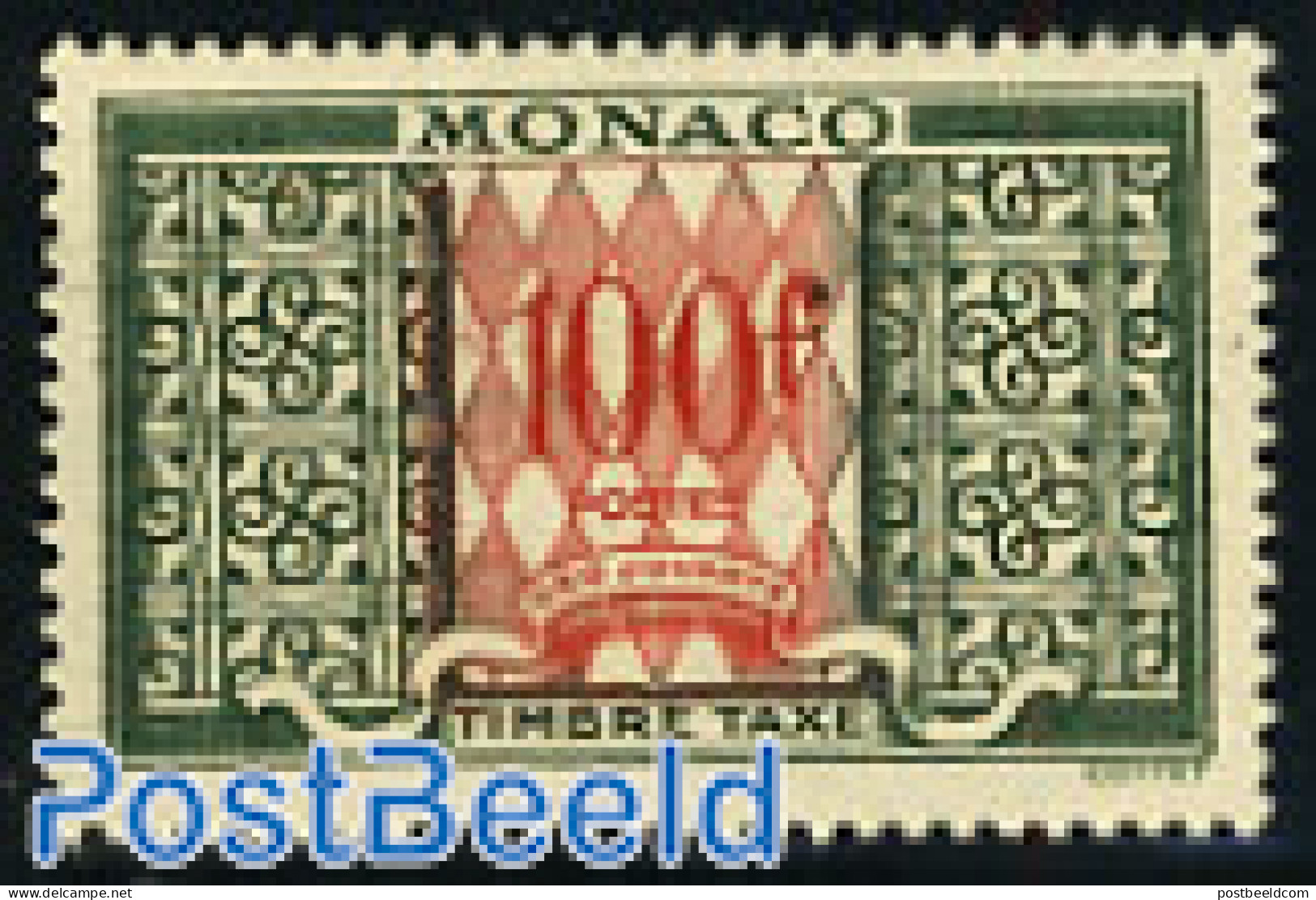 Monaco 1957 Postage Due 1v, Unused (hinged) - Autres & Non Classés