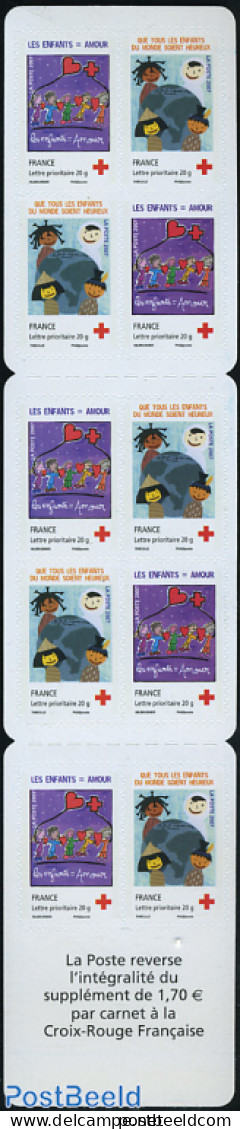 France 2007 Red Cross Booklet, Mint NH, Health - Red Cross - Stamp Booklets - Nuevos