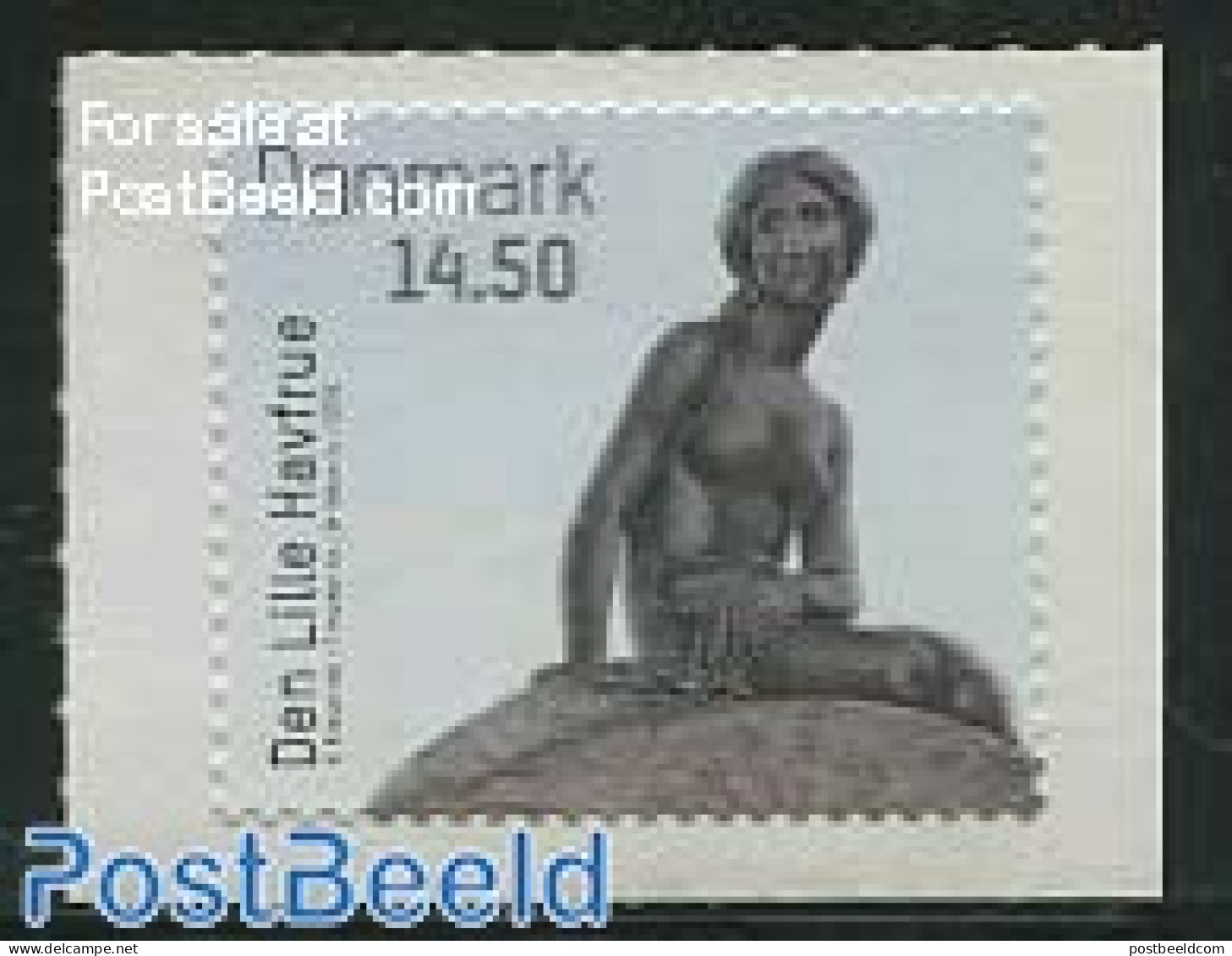 Denmark 2013 100 Years Little Mermaid 1v S-a, Mint NH, Art - Sculpture - Unused Stamps