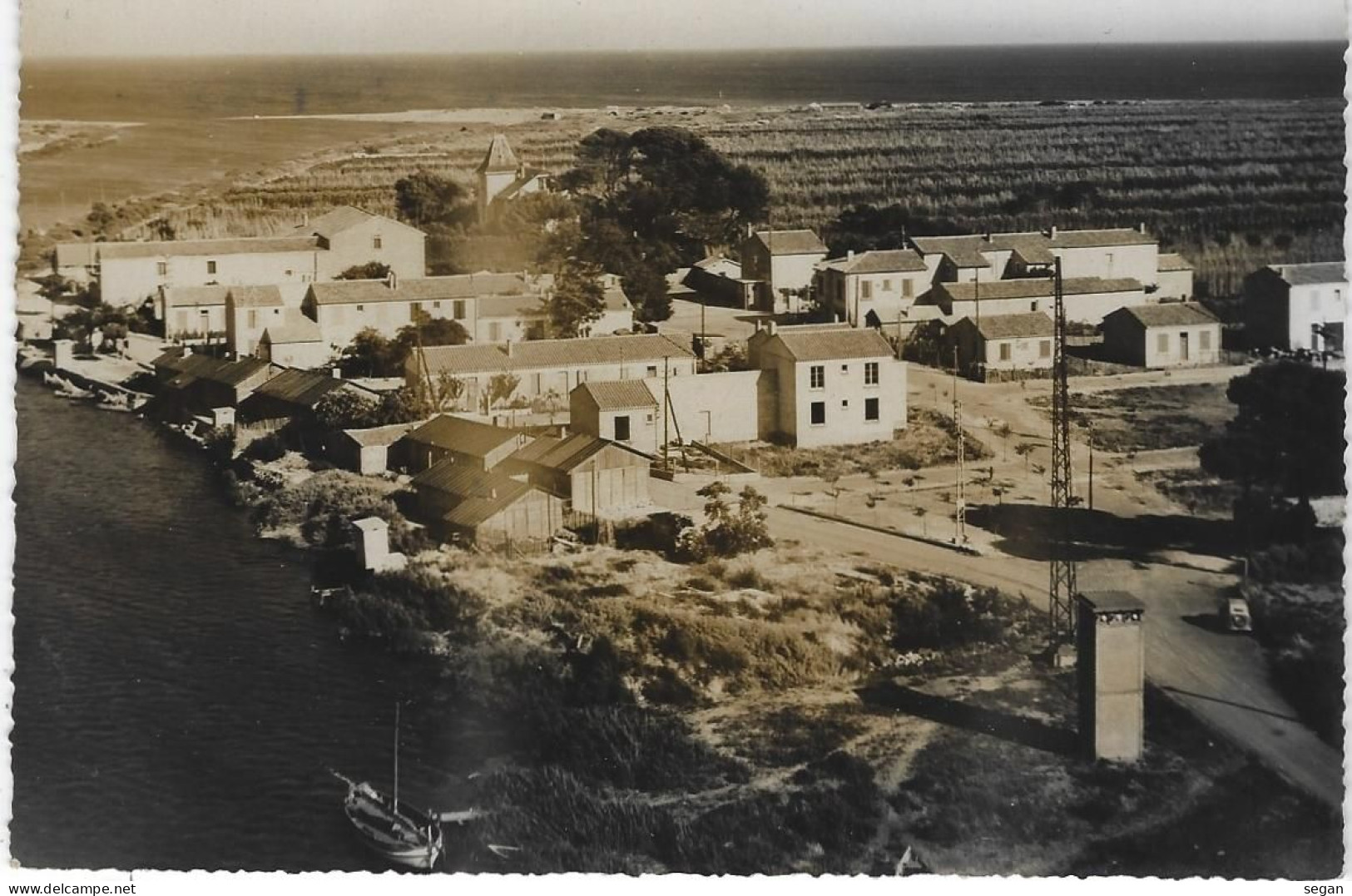 FLEURY D'AUDE  LES BARRAQUES   ANNEE 1958 - Autres & Non Classés