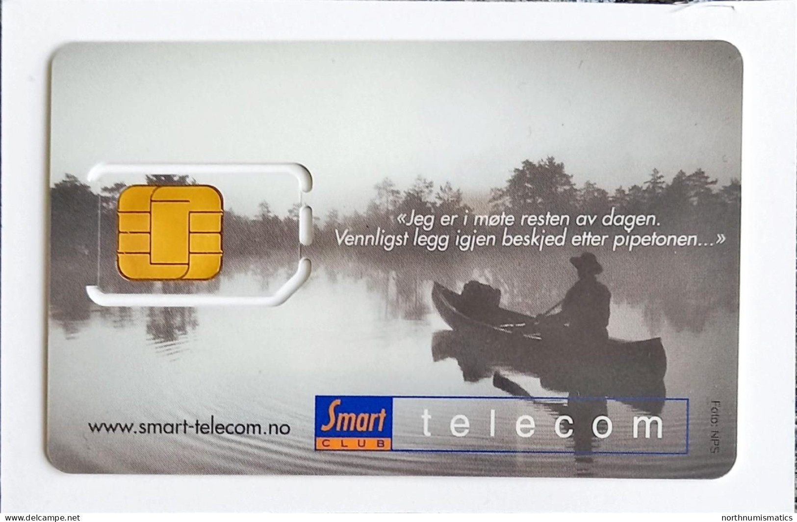 Norway Smart Club Telecom Gsm Original Chip Sim Card - Norway