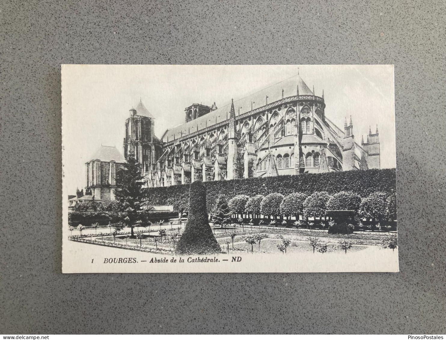 Bourges - Abside De La Cathedrale Carte Postale Postcard - Bourges