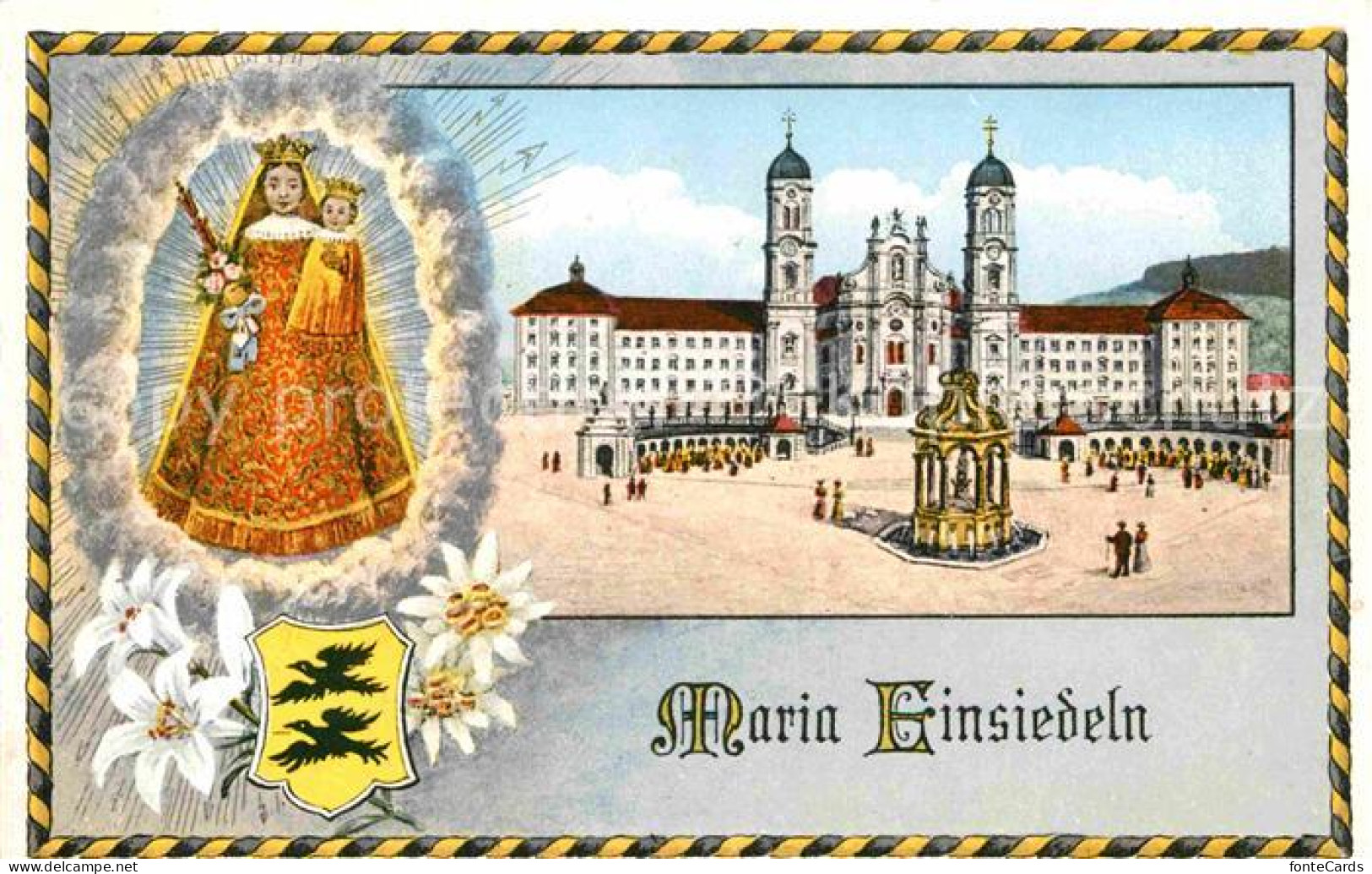 12714349 Einsiedeln SZ Maria Einsiedeln Kloster  Einsiedeln - Sonstige & Ohne Zuordnung