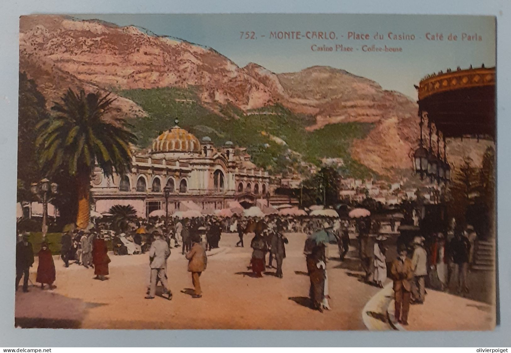 Monte-Carlo - Place Du Casino - Café De Paris - Unclassified