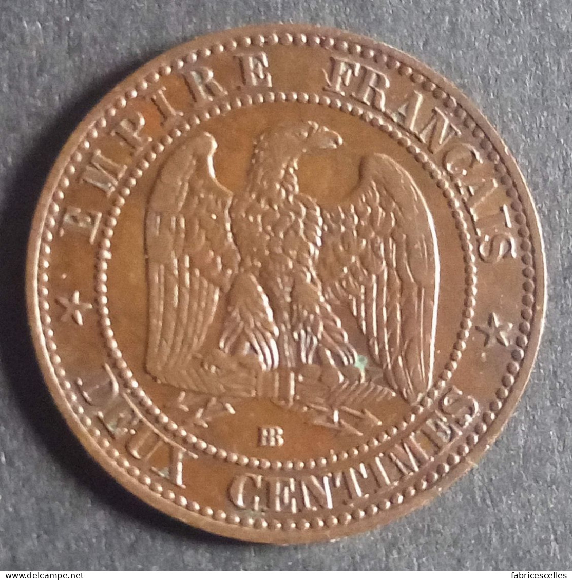 2 Centimes Napoléon III, Tête Nue 1856 BB - 2 Centimes