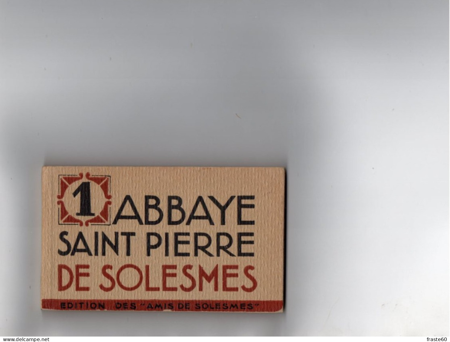 Solesmes - Carnet De 20 CPA  De L' Abbaye Saint Pierre (complet) - Solesmes