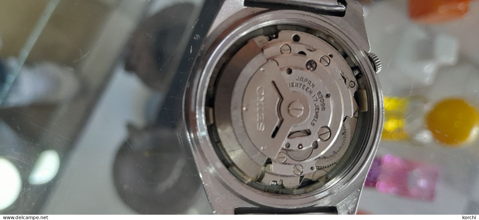 Montre Marque Seiko Automatique Fonctionne Très Bien - Antike Uhren