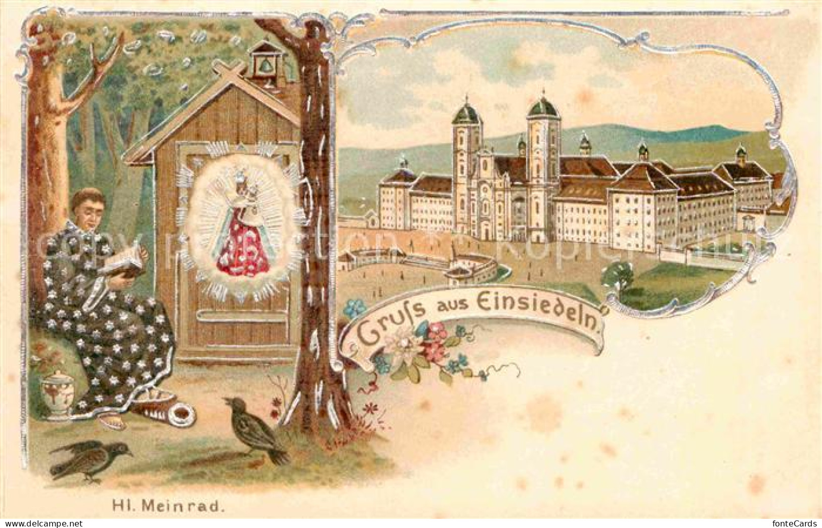 12712829 Einsiedeln SZ Kloster Kirche Hl Meinrad Einsiedeln SZ - Autres & Non Classés