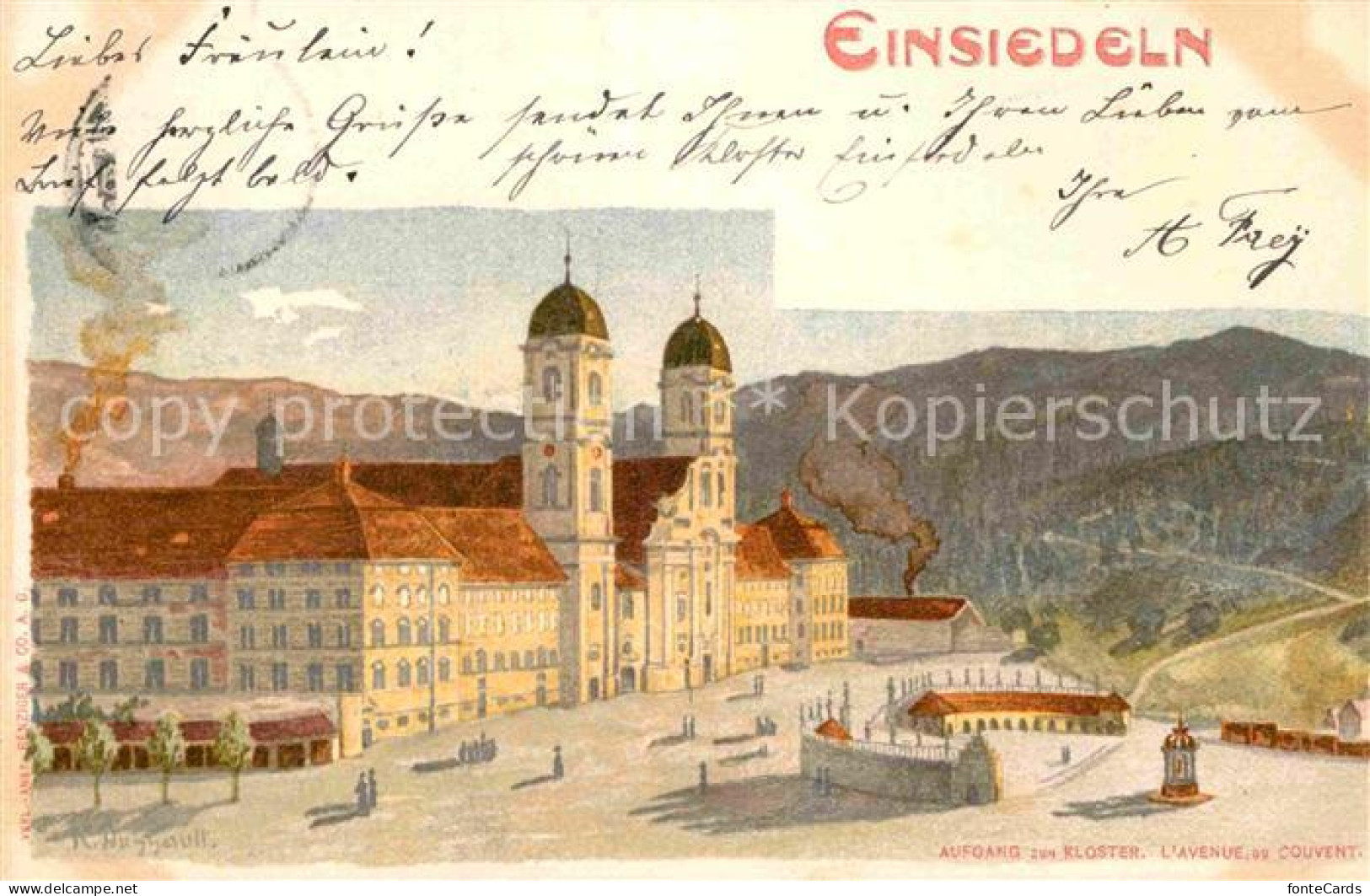 12712707 Einsiedeln SZ Aufgang Zum Kloster Einsiedeln SZ - Sonstige & Ohne Zuordnung