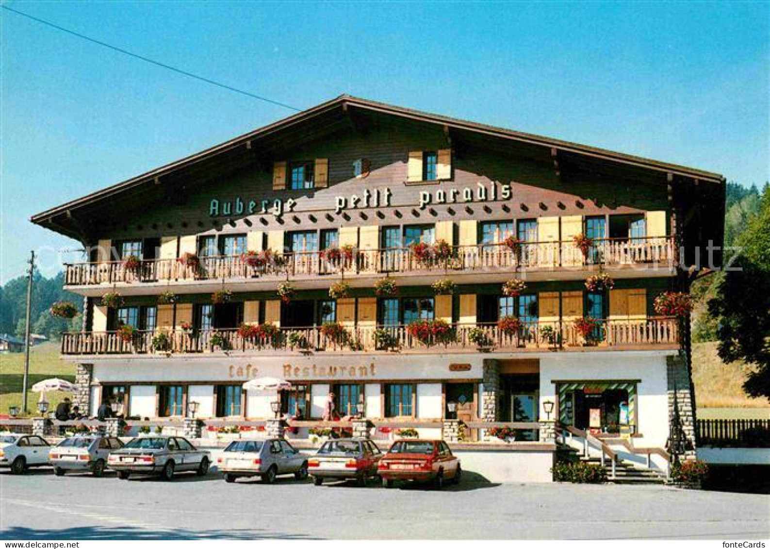 12712179 Bluche Randogne Restaurant Petit Paradis Bluche Randogne - Sonstige & Ohne Zuordnung