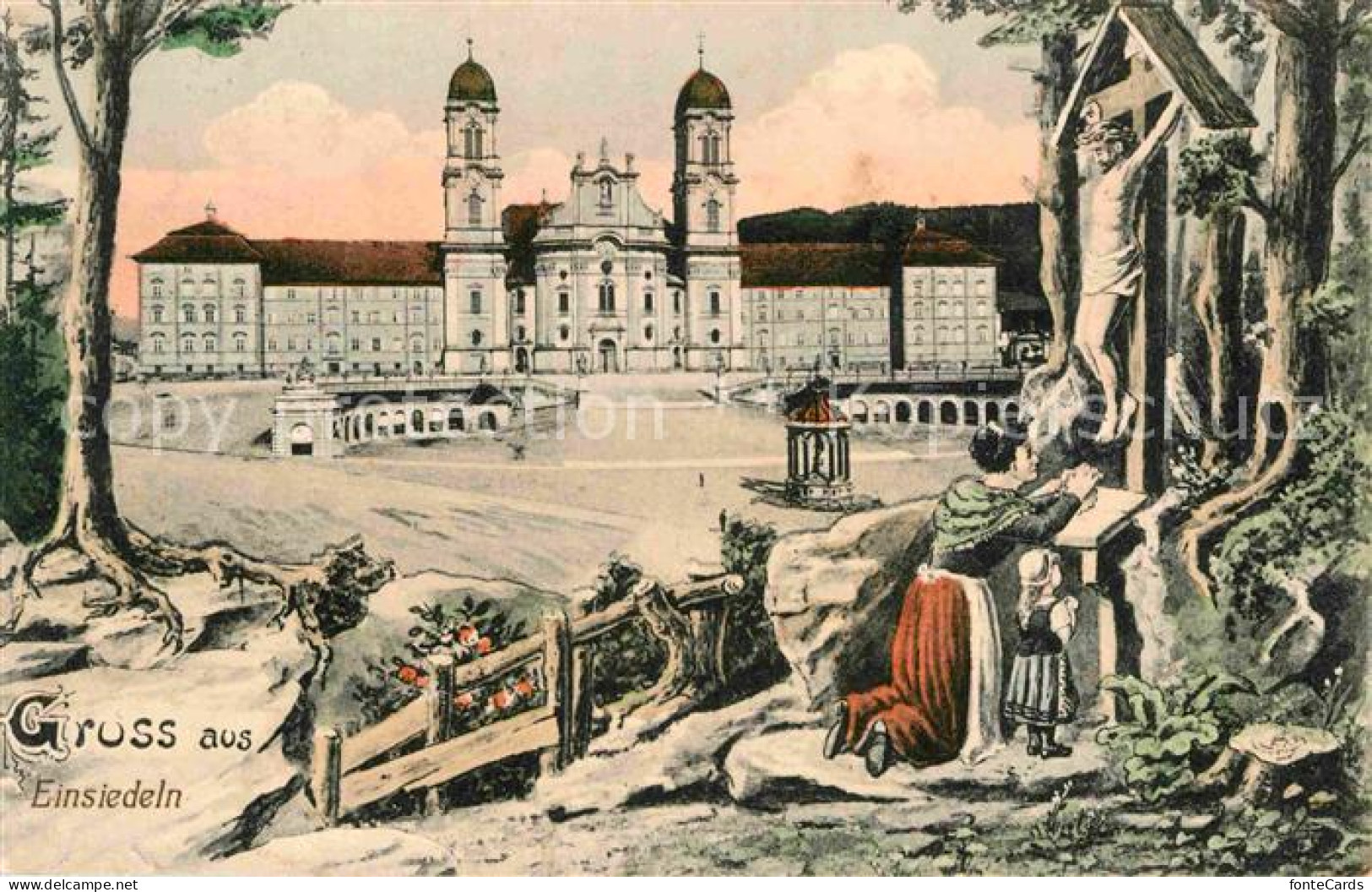 12711919 Einsiedeln SZ Kloster Einsiedeln Einsiedeln SZ - Sonstige & Ohne Zuordnung