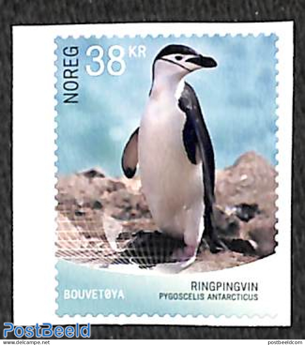 Norway 2018 Chinstrap Penguin 1v S-a, Mint NH, Nature - Birds - Penguins - Unused Stamps