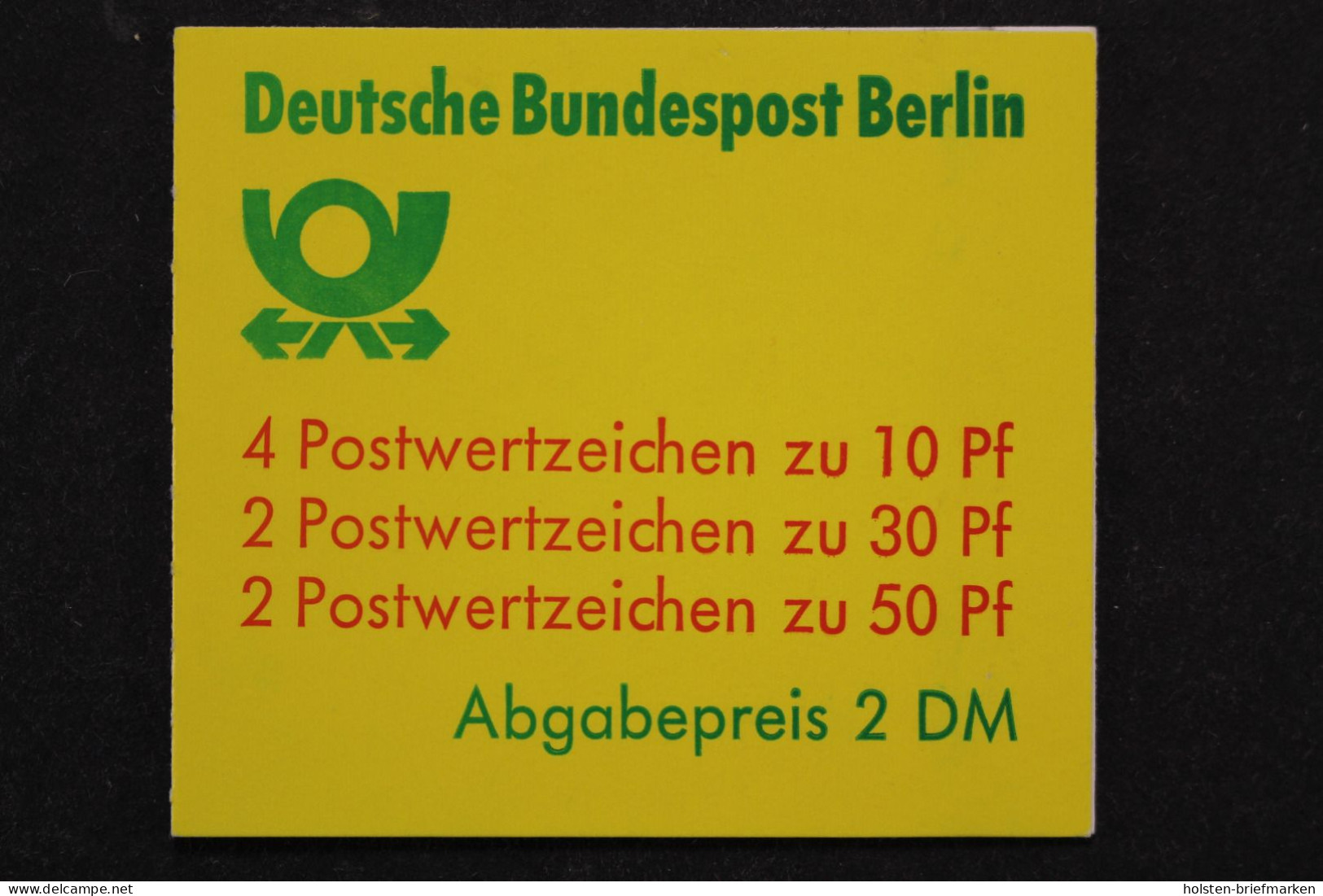 Berlin, MiNr. MH 11 Dd, Postfrisch - Carnets