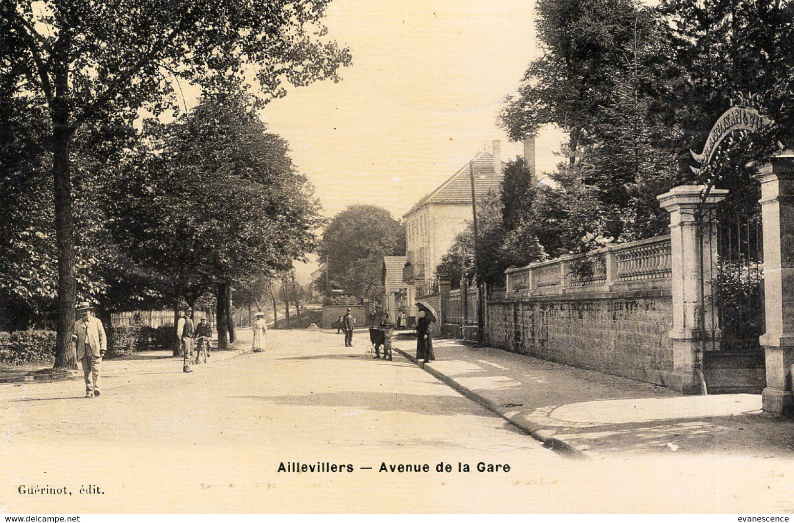 70 : Aillevillers : Avenue De La Gare   ///  Ref. Mai 24 ///  N° 29.723 - Sonstige & Ohne Zuordnung