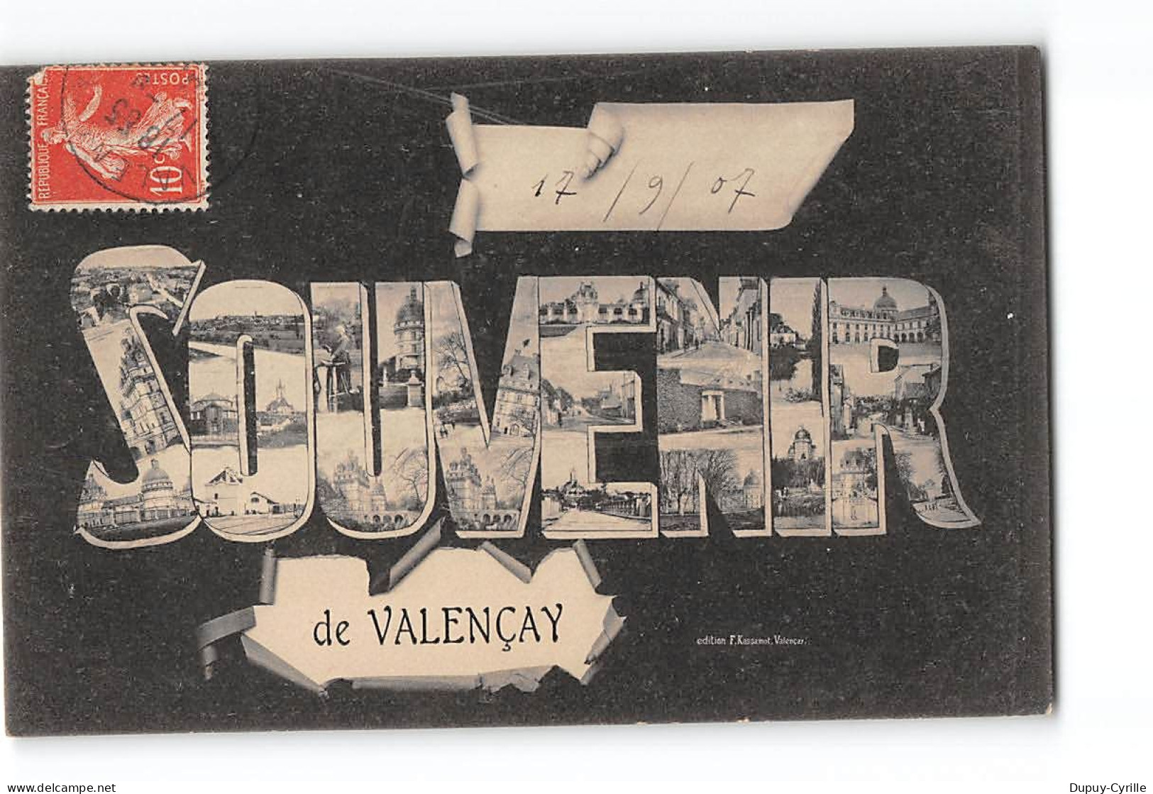 Souvenir De VALENCAY - Très Bon état - Other & Unclassified
