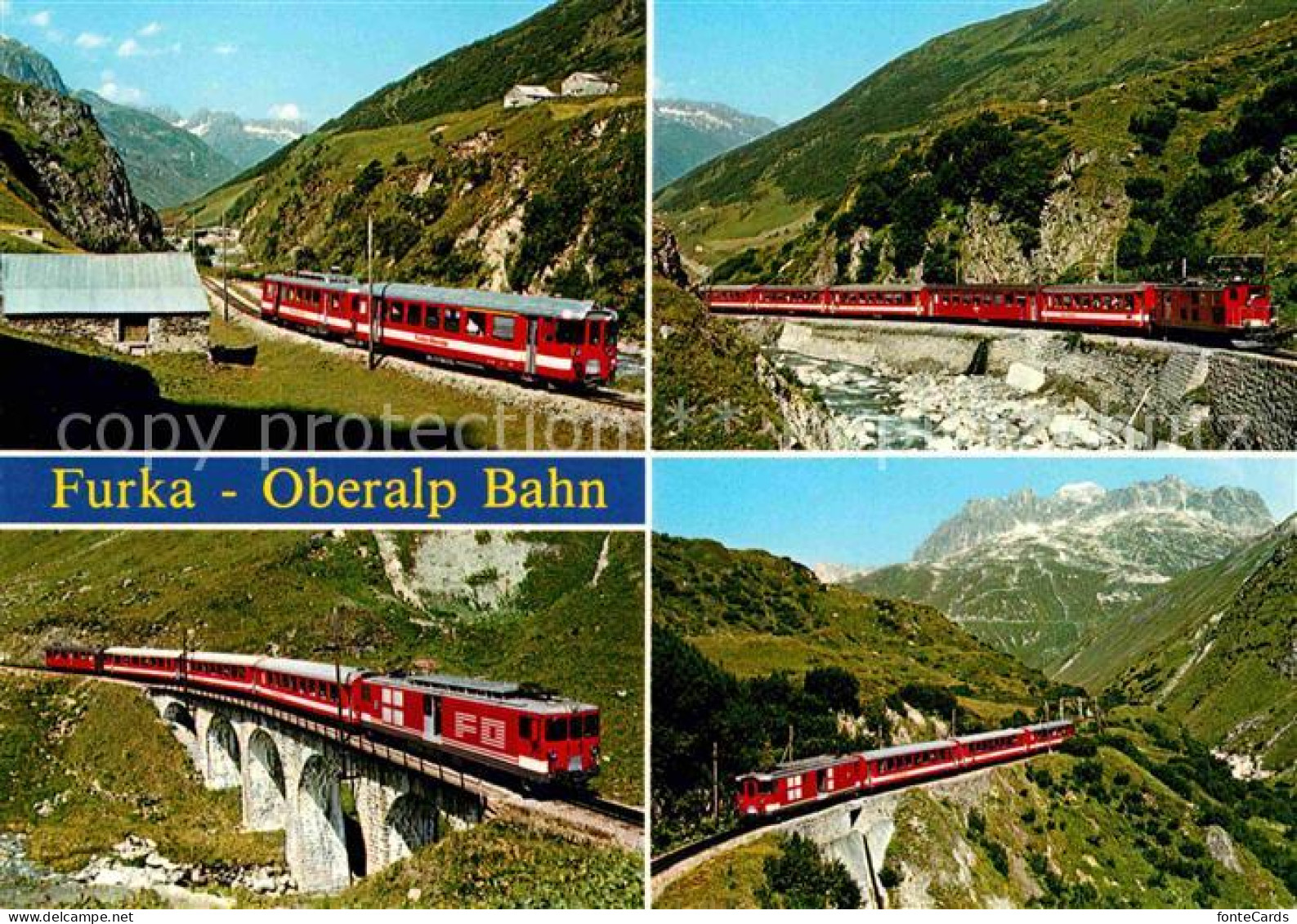 12699189 Furka-Oberalp-Bahn  Furka-Oberalp-Bahn - Altri & Non Classificati