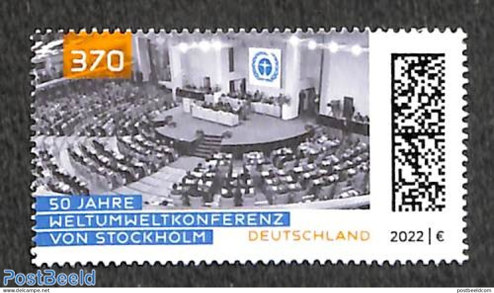 Germany, Federal Republic 2022 World Environmental Congres Stockholm 1v, Mint NH, Nature - Environment - Ongebruikt