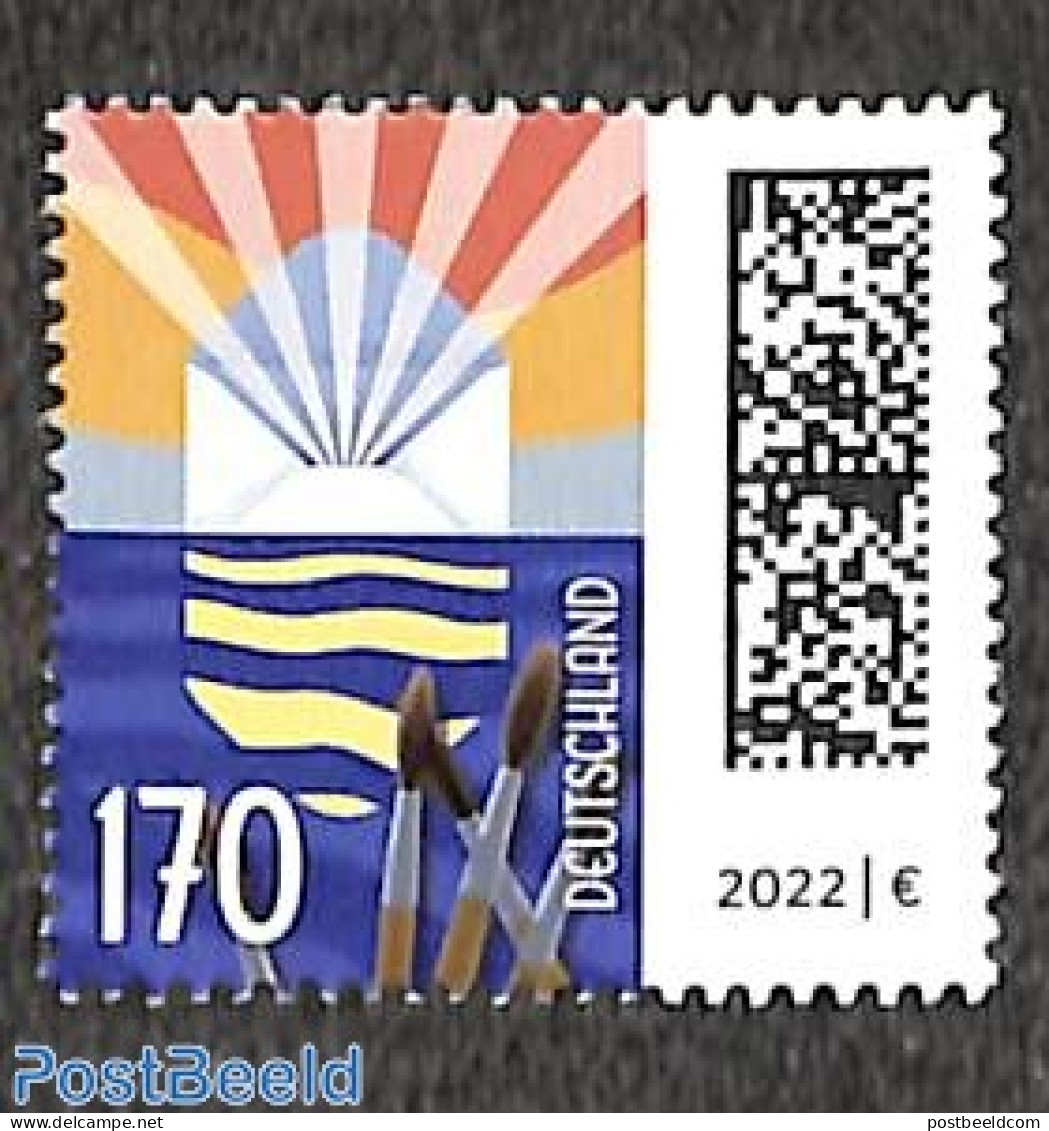 Germany, Federal Republic 2022 Definitive, Evening Light 1v, Mint NH - Unused Stamps