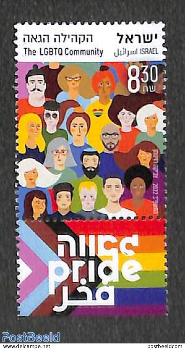 Israel 2022 LGBTQ Community 1v, Mint NH - Neufs