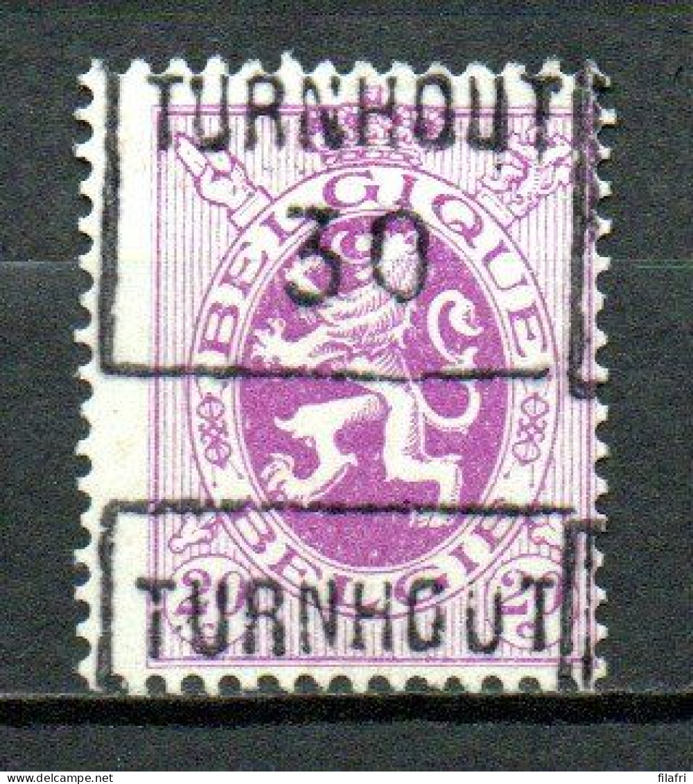 5909 Voorafstempeling Op Nr 281 - TURNHOUT 30 - Positie C - Roulettes 1930-..