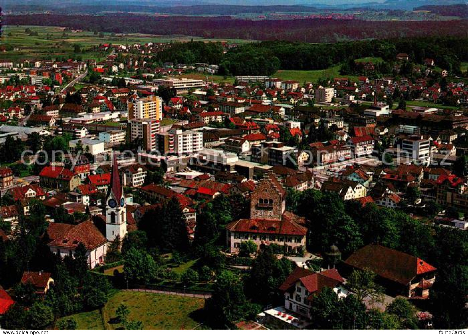 12687109 Uster ZH Fliegeraufnahme Uster - Andere & Zonder Classificatie