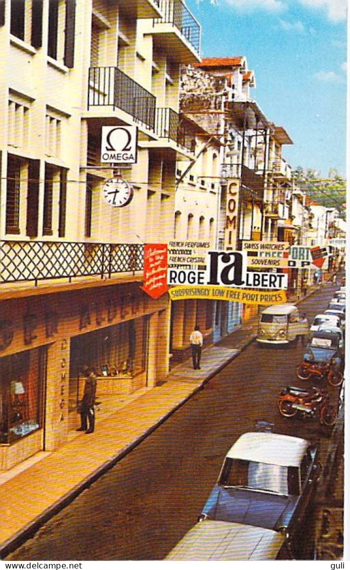 972 Martinique  > FORT DE FRANCE Rue Victor Hugo (commerce Roger Albert Pub Omega Van VW  Mobylettes  *PRIX FIXE - Fort De France