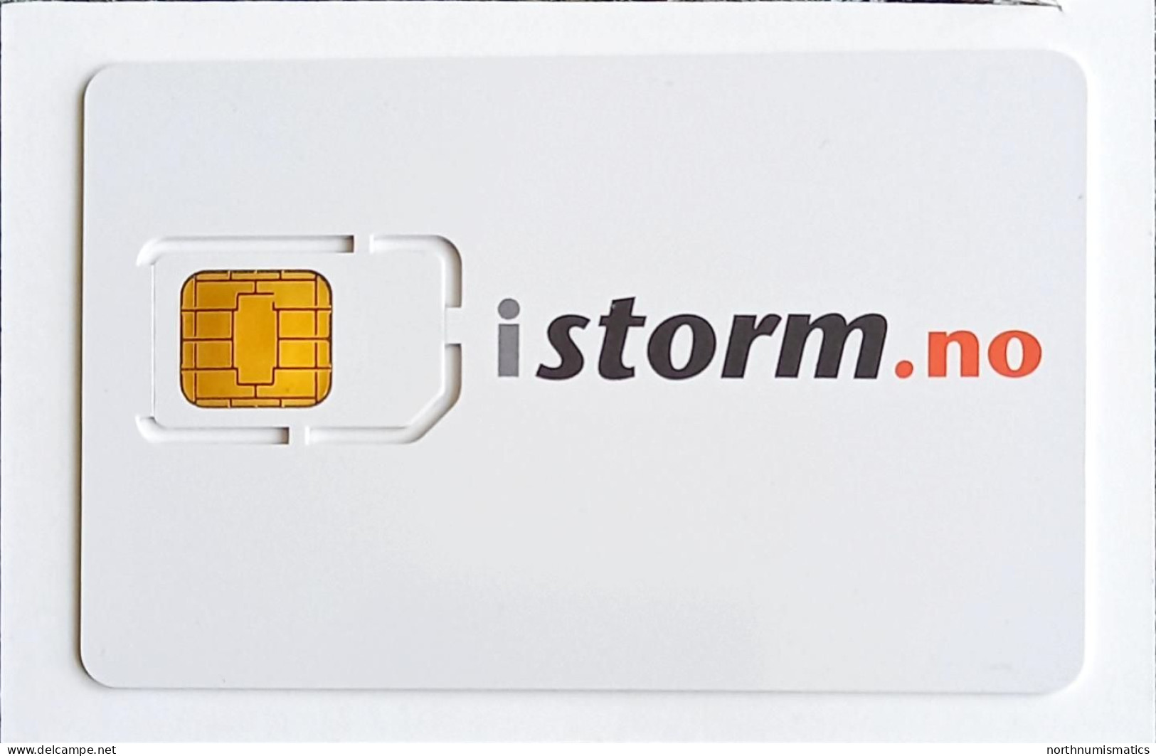 Norway İstorm Gsm Original Chip Sim Card - Norwegen