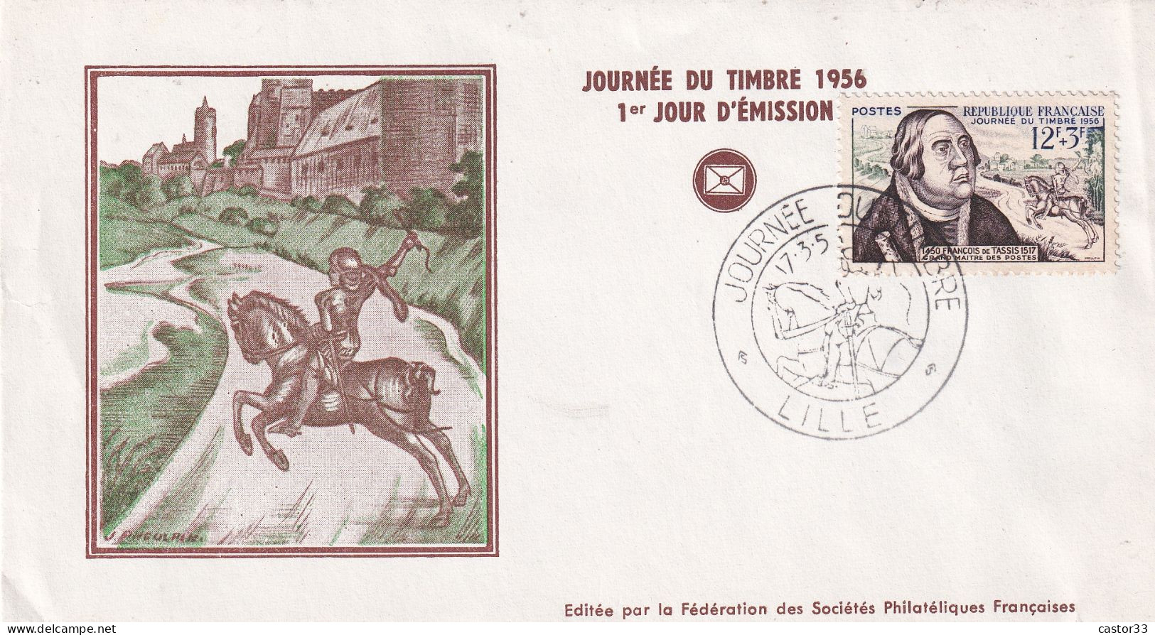 Journée Du Timbre 1956 - 1960-1969