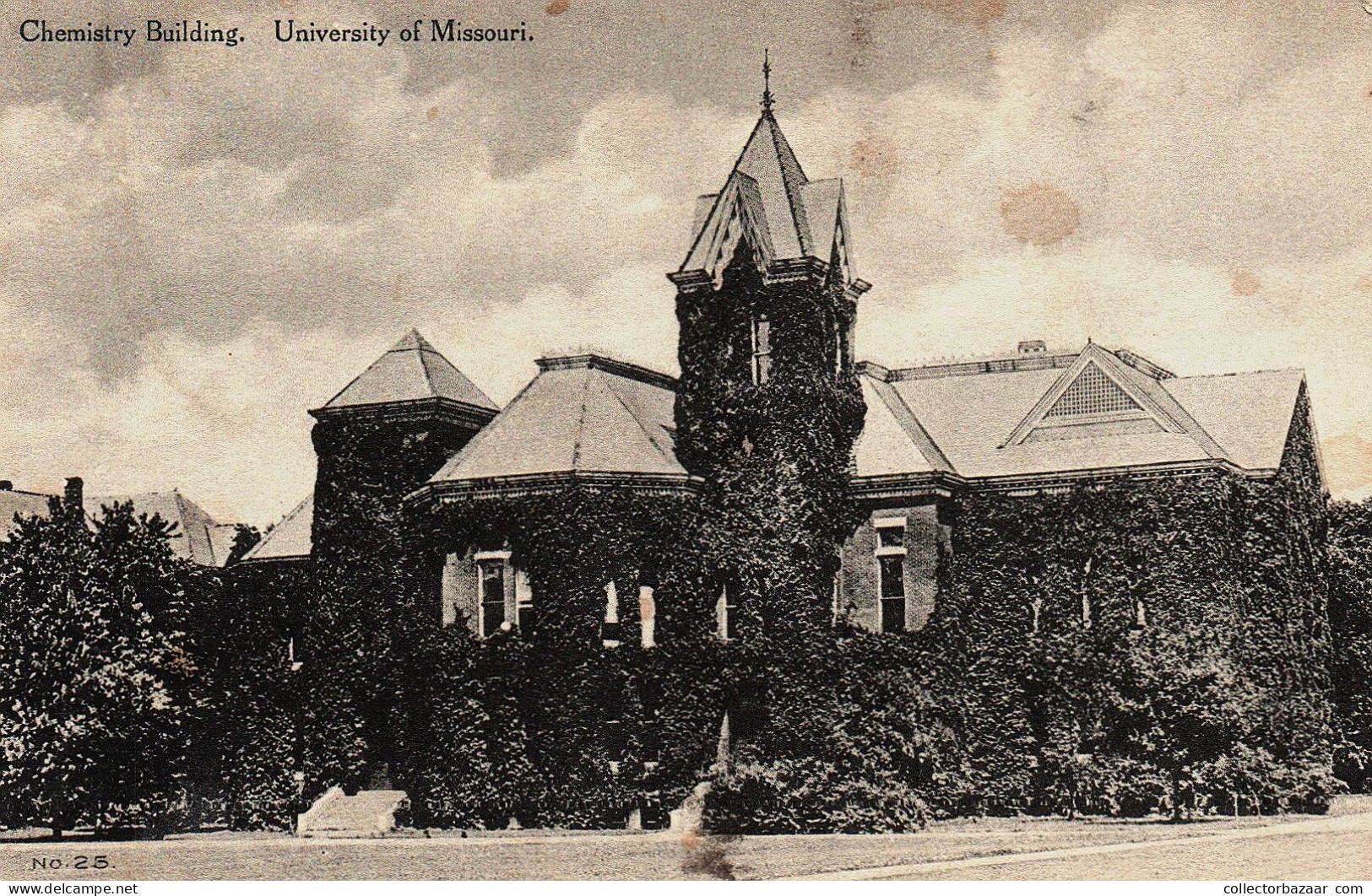 United States Chemistry Building University Of Missouri Real Photo Vintage Postcard - Altri & Non Classificati