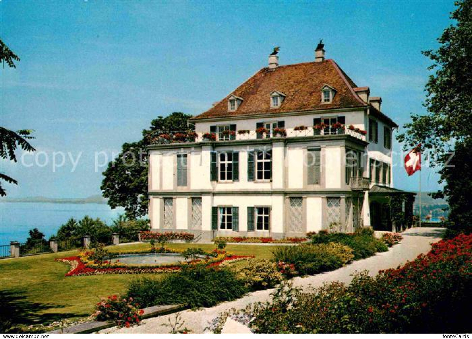 12683519 Mannenbach Untersee Napoleon Museum Schloss Arenenberg Mannenbach Unter - Autres & Non Classés