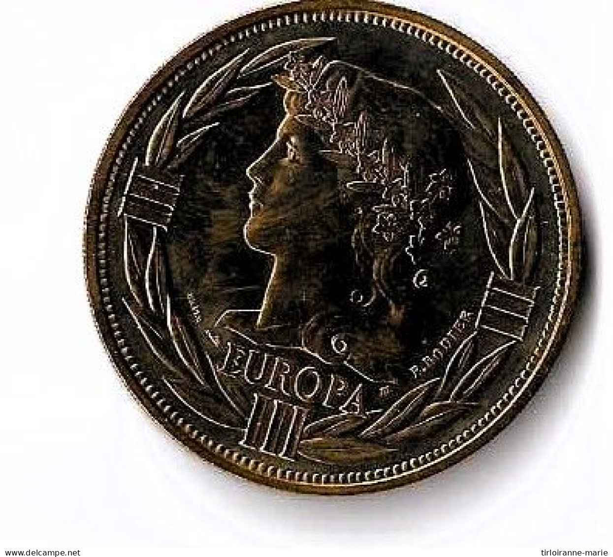 1 écu Europa - 12 Pays 1986 Bronze Florentin Superbe - Autres – Europe