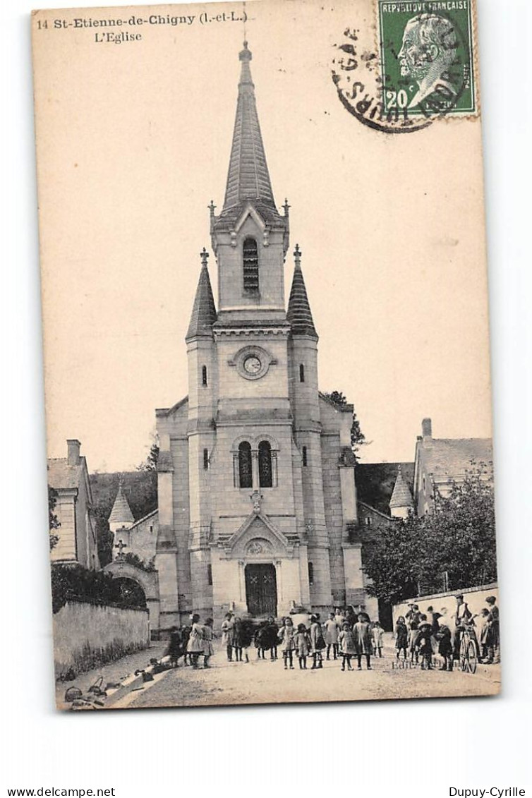 SAINT ETIENNE DE CHIGNY - L'Eglise - Très Bon état - Altri & Non Classificati