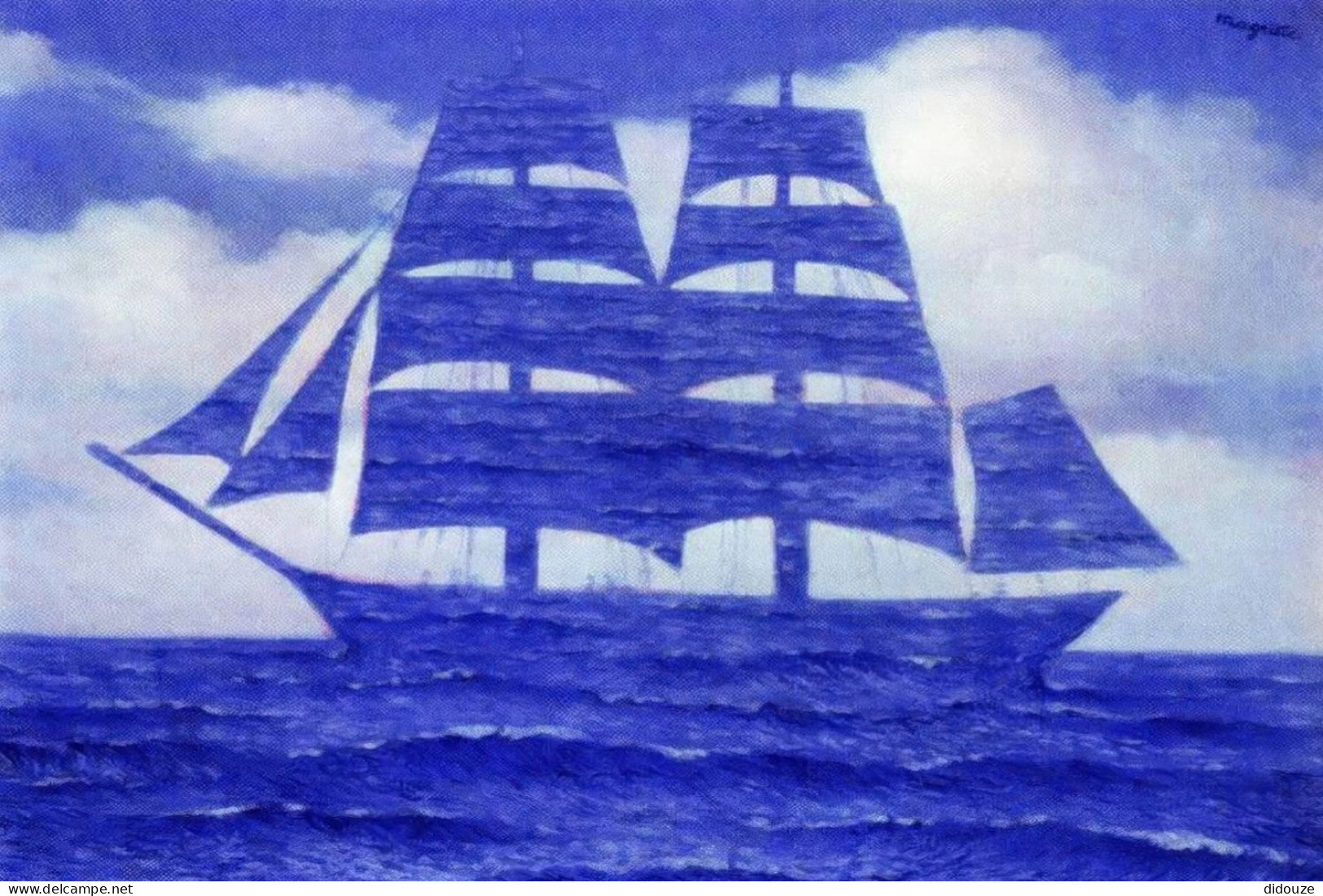 Art - Peinture - René Magritte - Le Séduisant - Bateaux - Voilier - CPM - Carte Neuve - Voir Scans Recto-Verso - Peintures & Tableaux