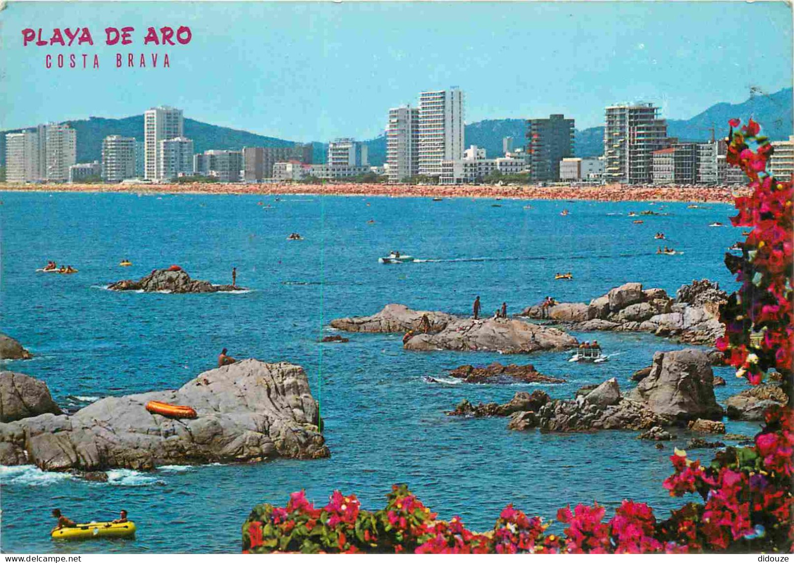 Espagne - Espana - Cataluna - Costa Brava - Playa De Aro - Vista Desde El Camino De Ronda - Vue Depuis Le Chemin De Rond - Gerona