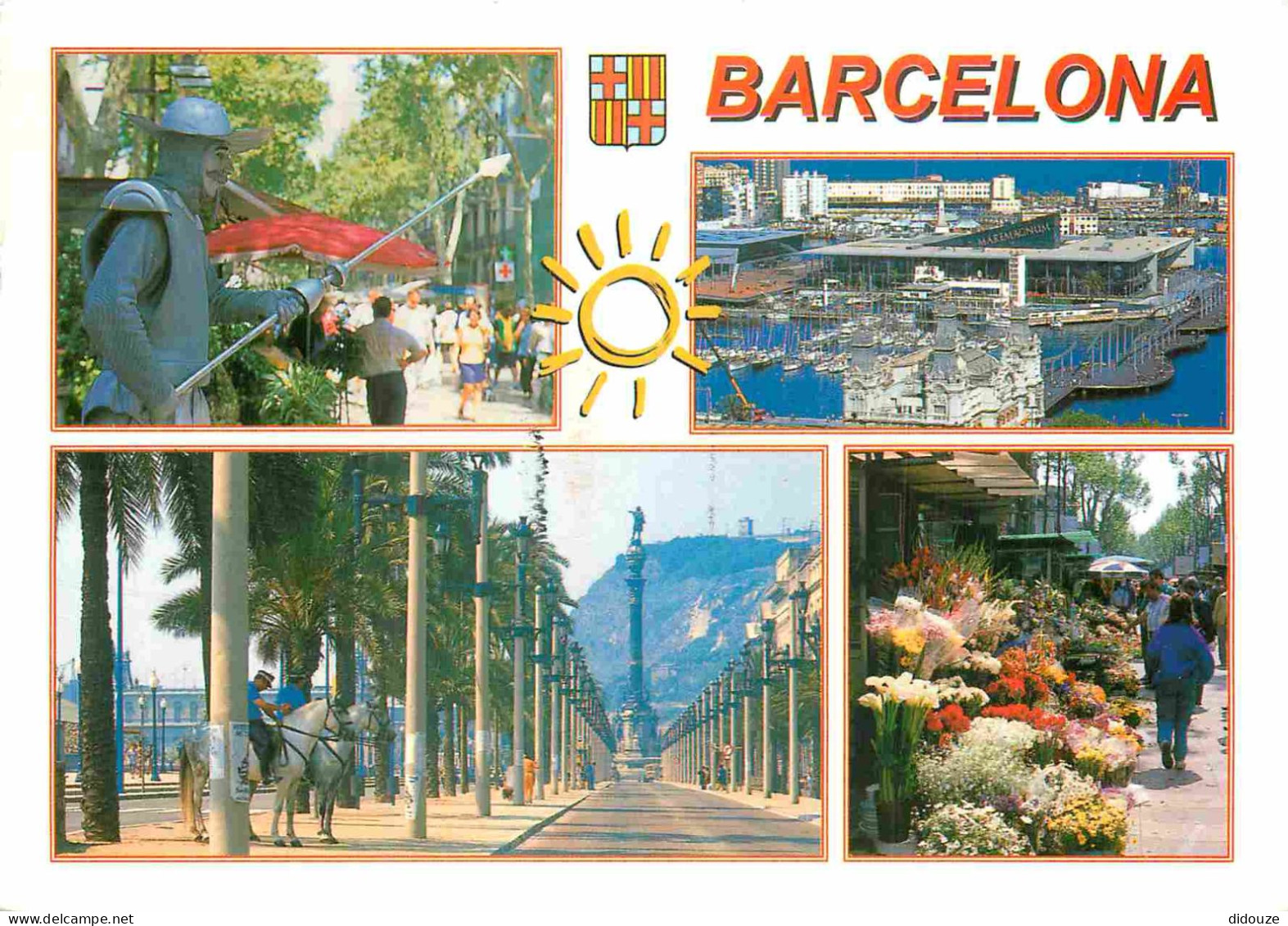 Espagne - Espana - Cataluna - Barcelona - Multivues - CPM - Voir Scans Recto-Verso - Barcelona