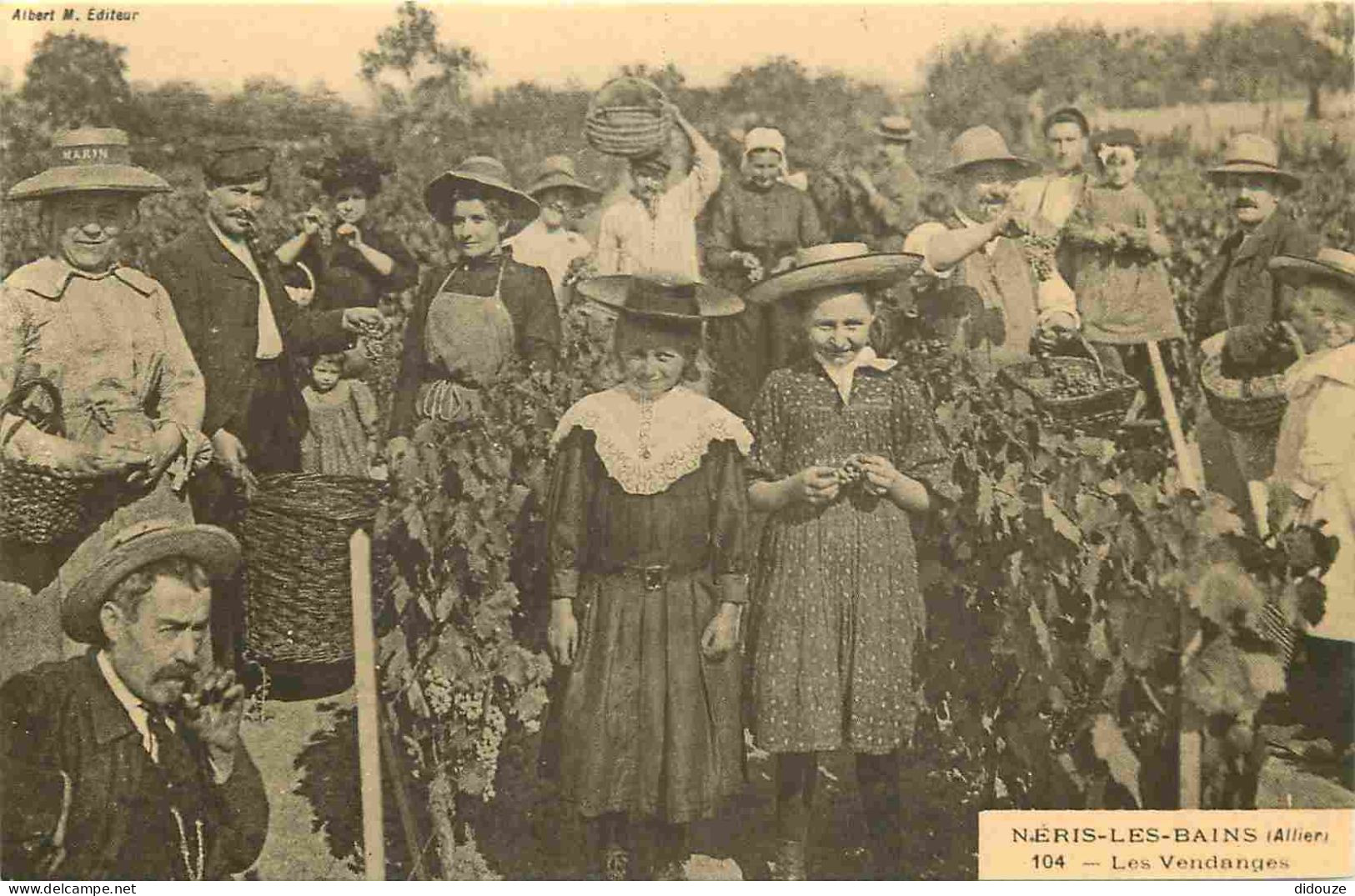 Reproduction CPA - Agriculture - Vigne - Néris Les Bains - Les Vendanges - C'était La France - No 138 - CPM Format CPA - - Other & Unclassified