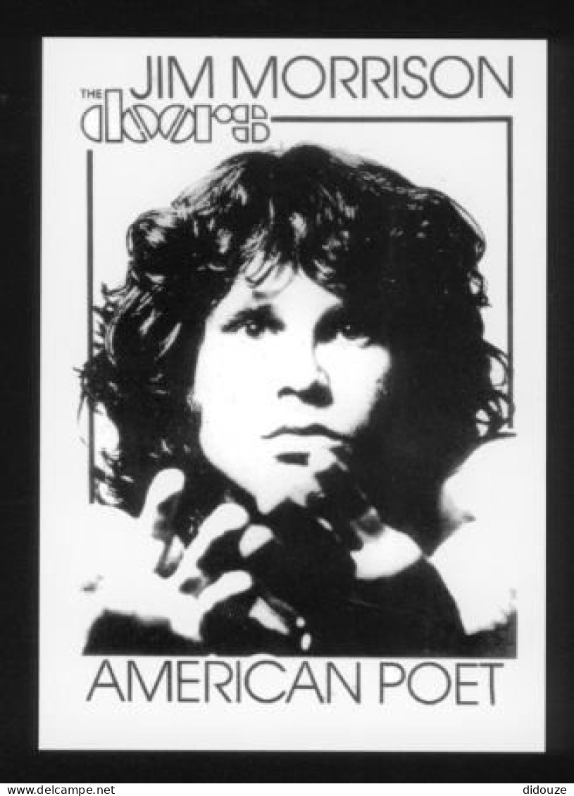 Musique - Jim Morrison - Carte Vierge - Musique Et Musiciens