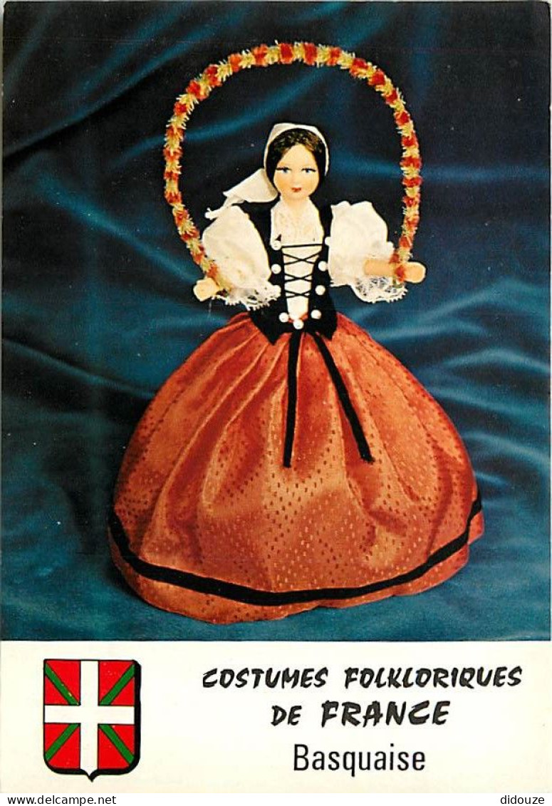 Jouets - Poupées - Costumes Folkloriques De France - Basquaise - Doll - Carte Neuve - CPM - Voir Scans Recto-Verso - Speelgoed & Spelen