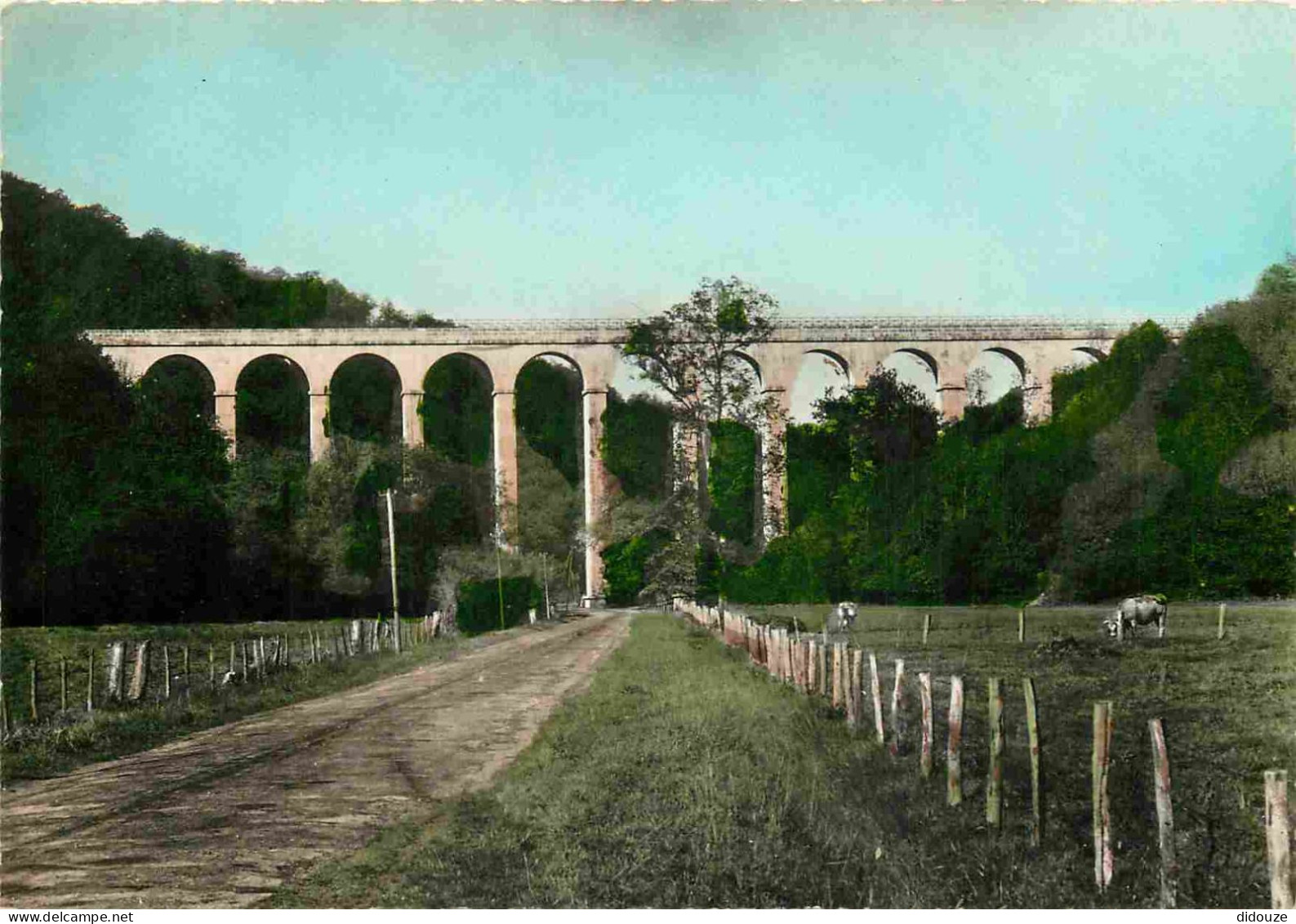 58 - Montreuillon - L'Aqueduc - Mention Photographie Véritable - Carte Dentelée - CPSM Grand Format - Voir Scans Recto-V - Autres & Non Classés