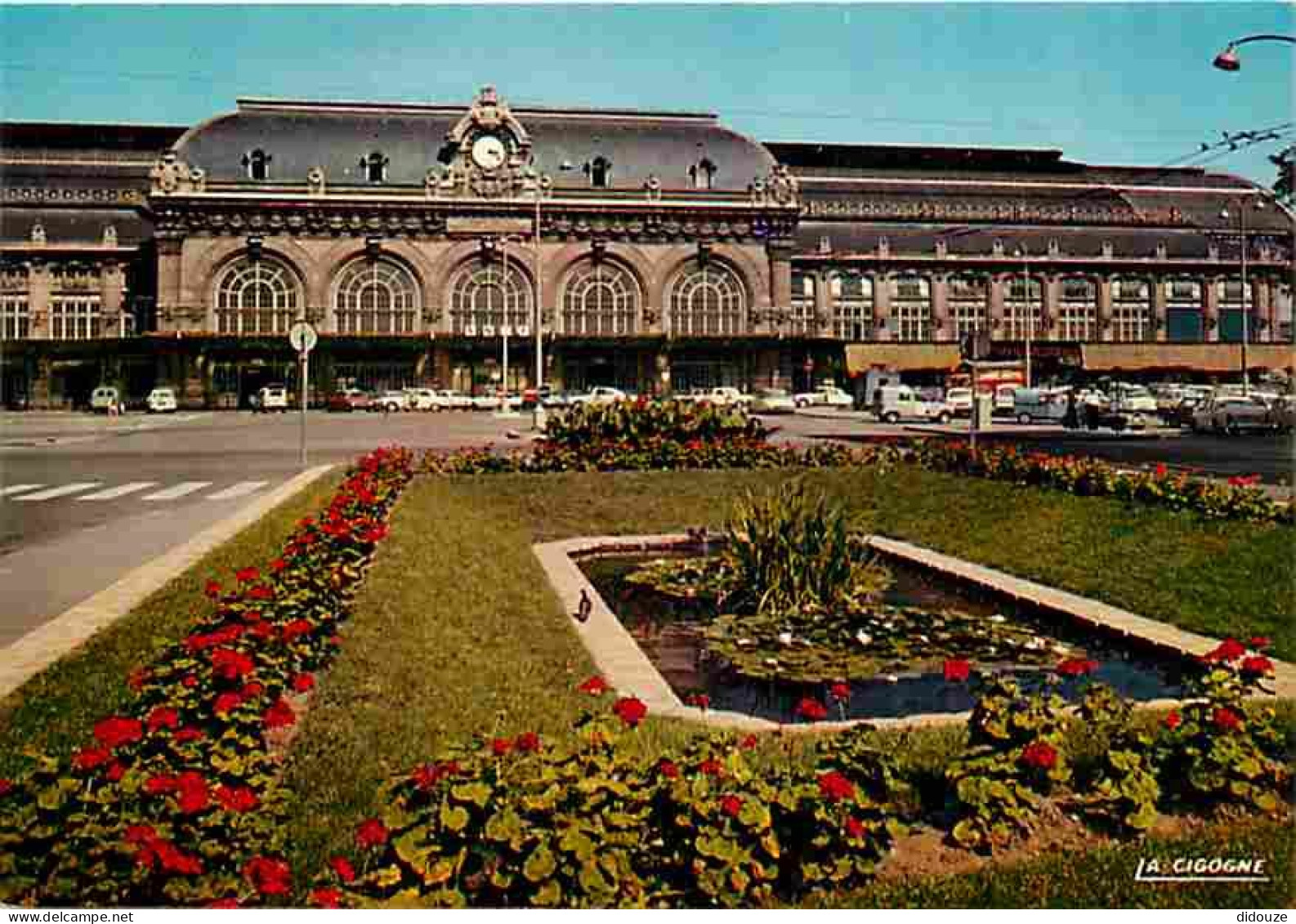 69 - Lyon - La Gare Des Brotteaux - Automobiles - Jardins - Fleurs - Carte Neuve - CPM - Voir Scans Recto-Verso - Other & Unclassified