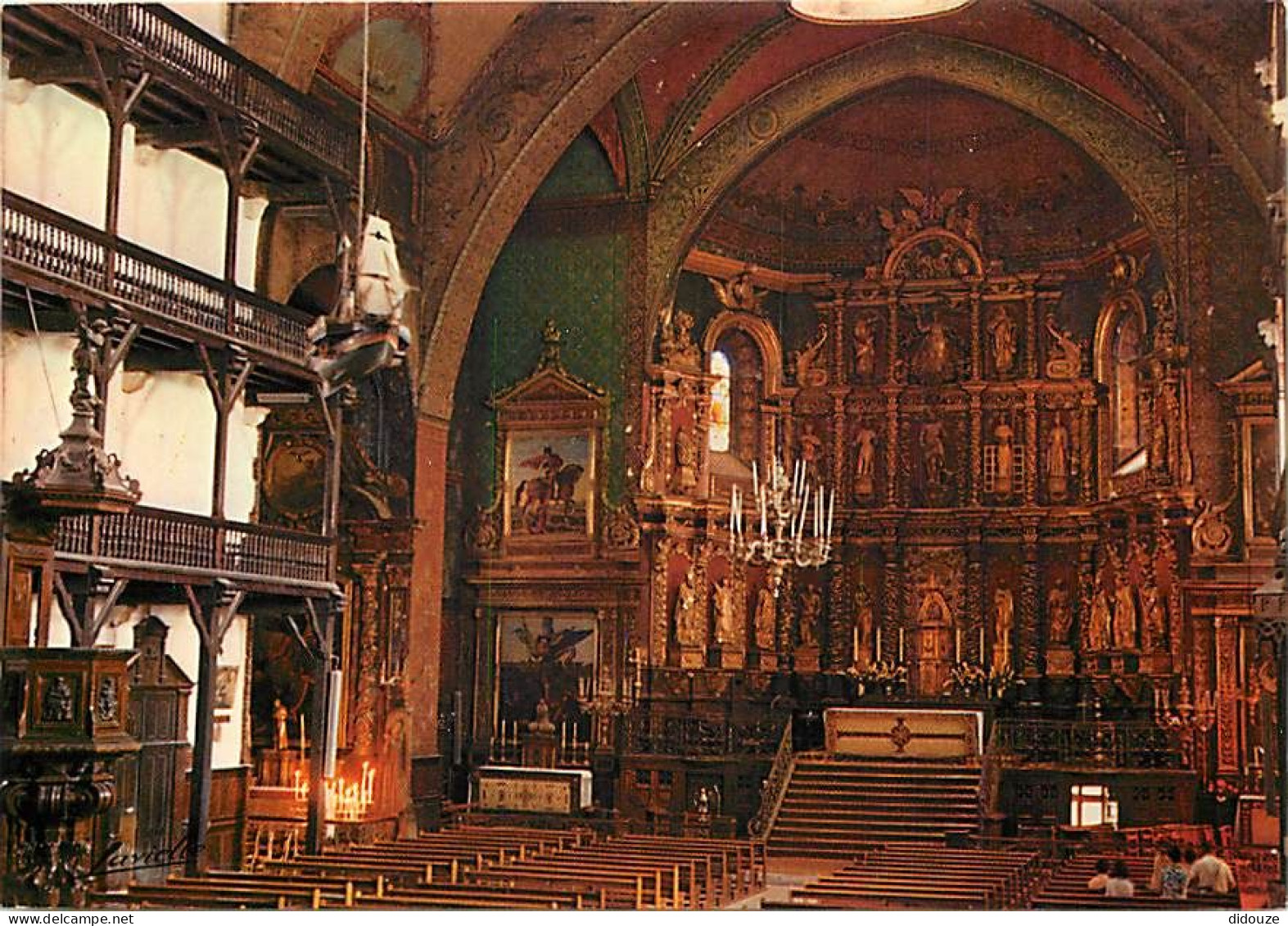 64 - Saint Jean De Luz - Intérieur De L'Eglise - Art Religieux - Carte Neuve - CPM - Voir Scans Recto-Verso - Saint Jean De Luz