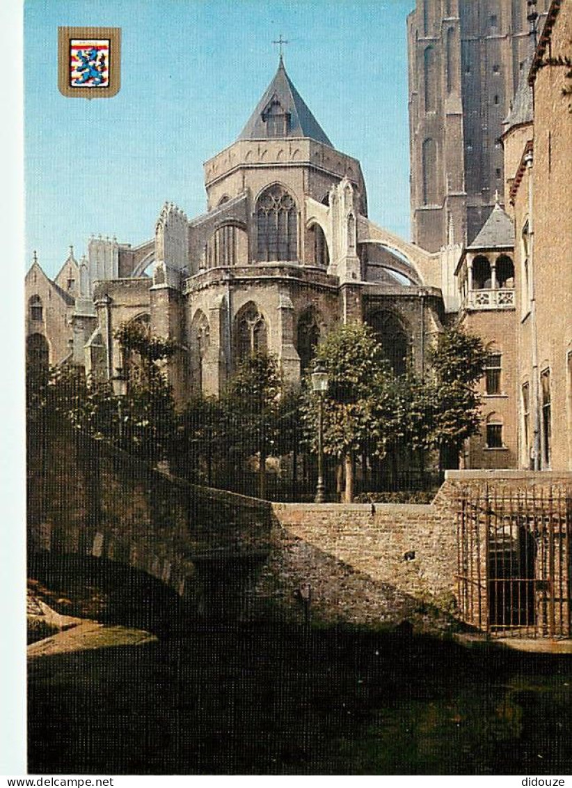 Belgique - Bruges - Brugge - Le Pont St Boniface - Eglise Notre-Dame - Blasons - Carte Neuve - CPM - Voir Scans Recto-Ve - Brugge