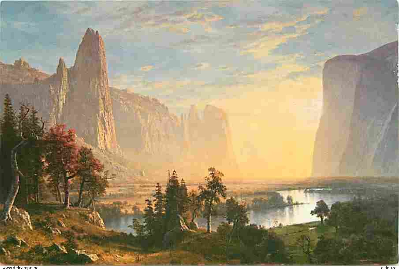 Art - Peinture - Albert Bierstadt - Yosemite Valley - The Oakland Museum - California - Etats Unis - CPM - Voir Scans Re - Schilderijen