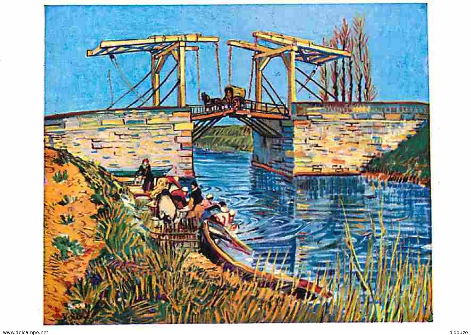 Art - Peinture - Vincent Van Gogh - Le Pont De L'Anglois - Carte Neuve - CPM - Voir Scans Recto-Verso - Malerei & Gemälde