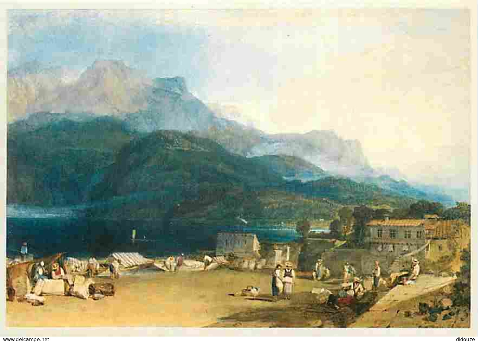 Art - Peinture - Joseph Mallord William Turner - An Alpine Lake - The British Museum - Carte Neuve - CPM - Voir Scans Re - Malerei & Gemälde