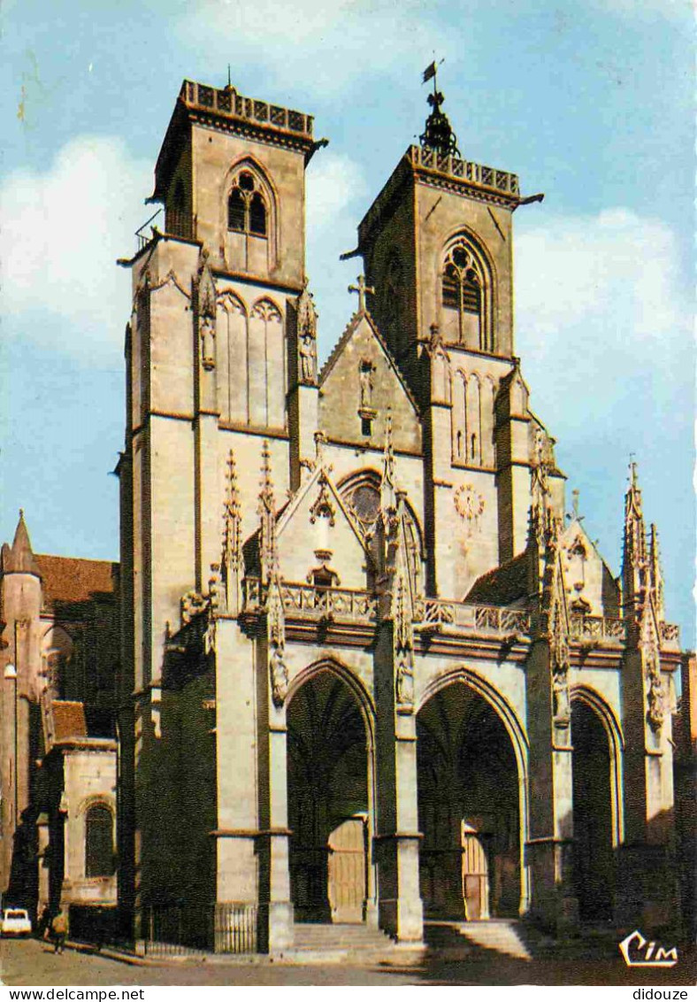 21 - Semur En Auxois - Eglise Notre Dame - Carte Dentelée - CPSM Grand Format - Voir Scans Recto-Verso - Semur