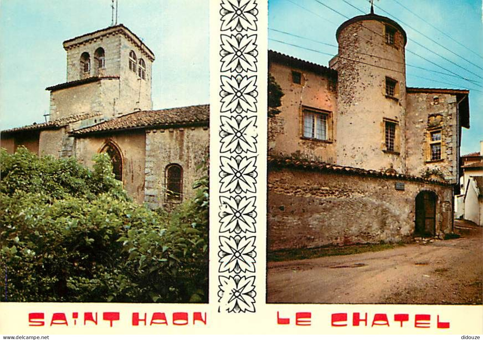 42 - Saint Haon Le Chatel - Multivues - L'Eglise - La Maison Du Cadran Solaire - CPM - Voir Scans Recto-Verso - Autres & Non Classés